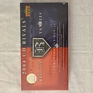 2004 UD RIVALS UPPER DECK RED SOX/YANKEES BOX 32 CARD SET